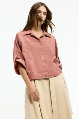 Xandres chemisier zalm HIBIS 14528-01-0810