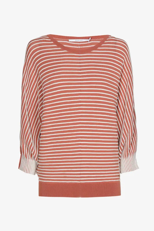 xandres pull gestreept zalm ecru GABONI 29026-03-1845