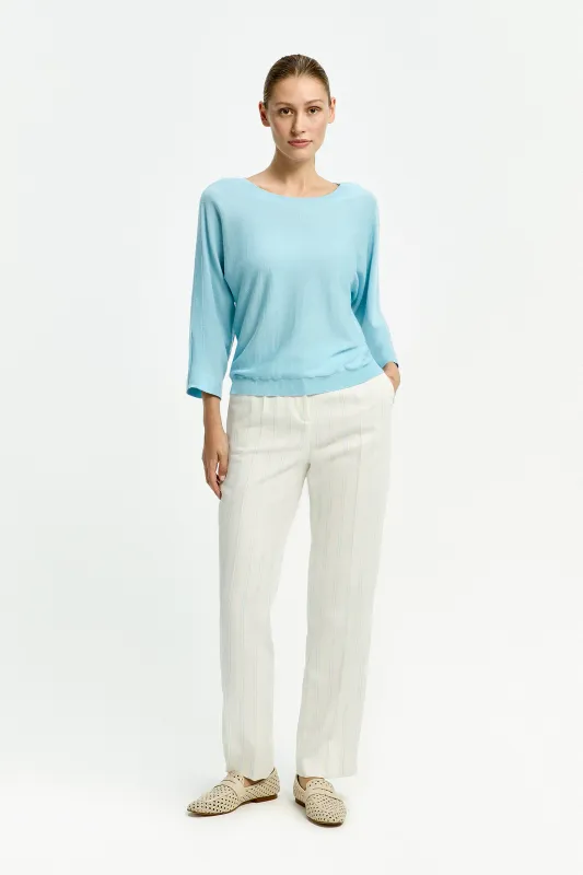 Xandres pull blauw ZIA 29344-02-6520