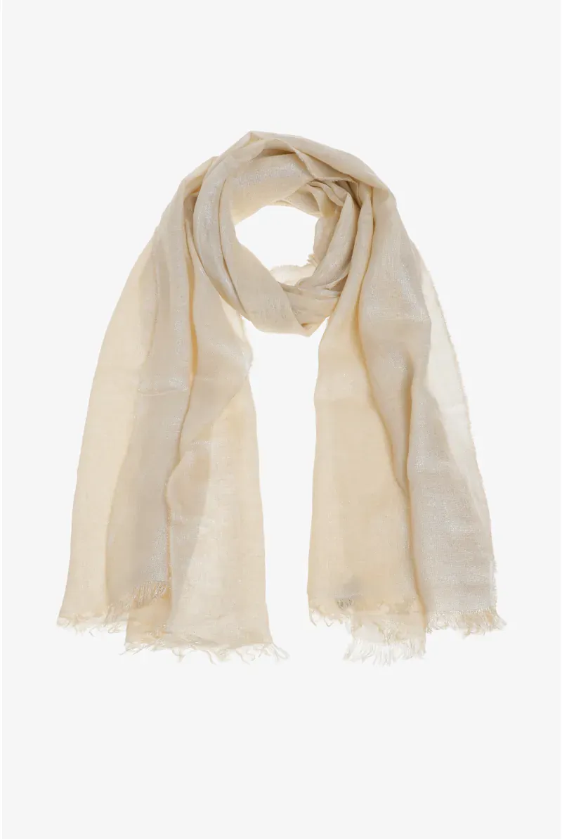 xandres sjaal beige SCARF_ECLAT 61544-01-1550 xandres sjaal beige SCARF_ECLAT 61544-01-1550