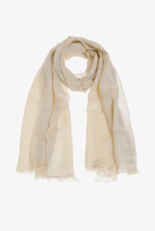 xandres sjaal beige SCARF_ECLAT 61544-01-1550