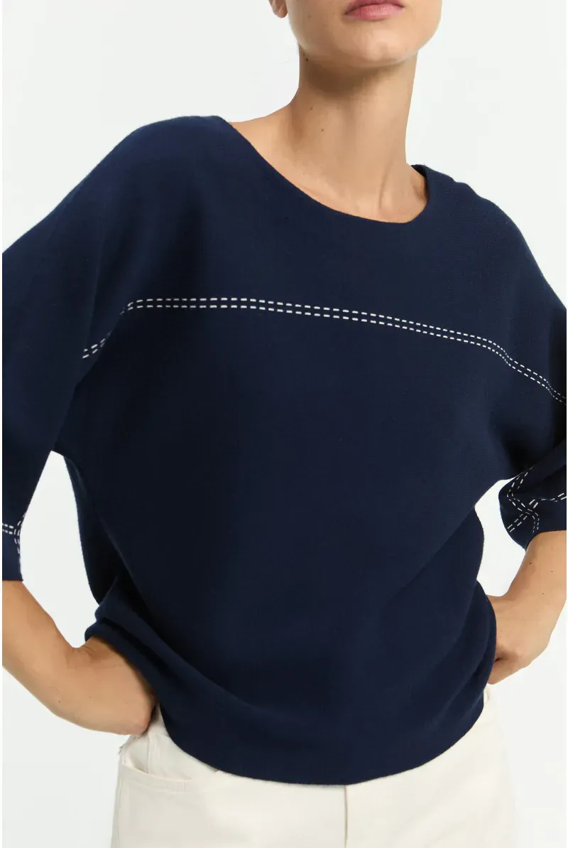 Xandres pull blauw ARISSANA 29471-01-8806