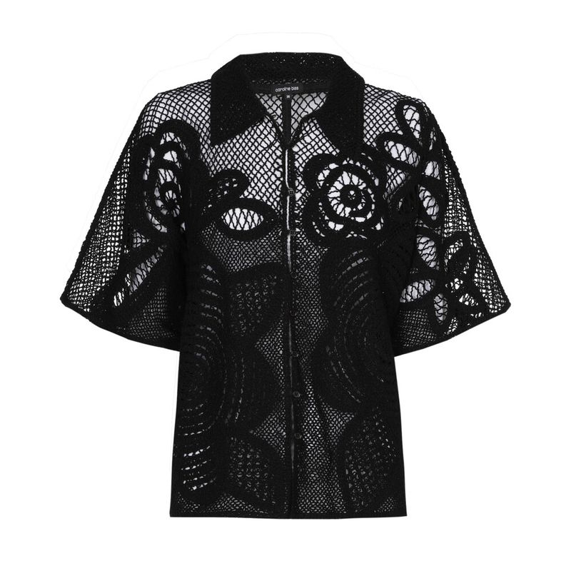 Caroline biss chemisier zwart 1639 10