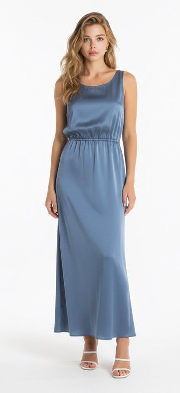 Marie Mero kleed blauw 380 DR26 197