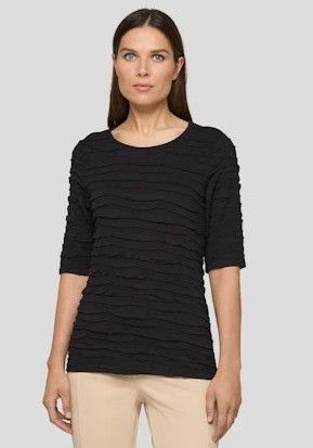 Rabe t-shirt zwart 56 115300 6099