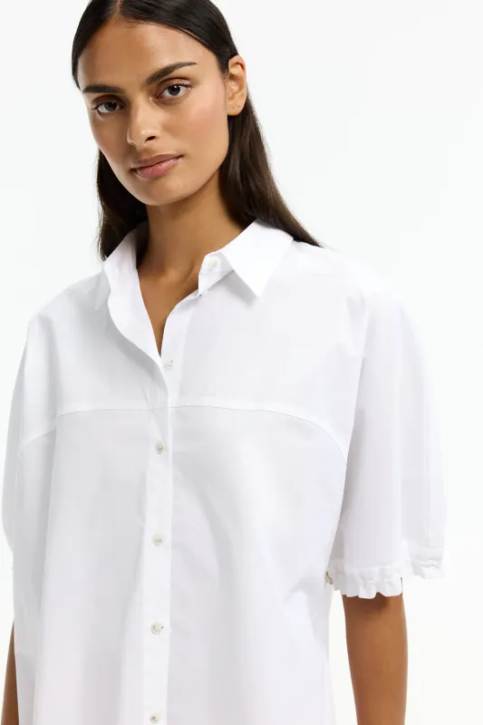 Xandres chemisier wit HERVE 14545-01-0160