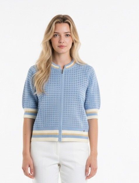 Marie Mero gilet 263 CA 52 sky Marie Mero gilet 263 CA 52 sky
