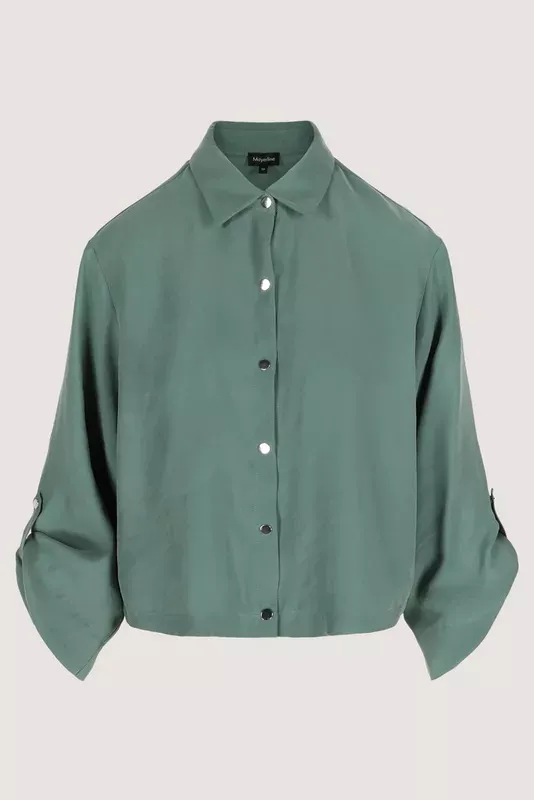 Mayerline chemisier groen domo 5055 655