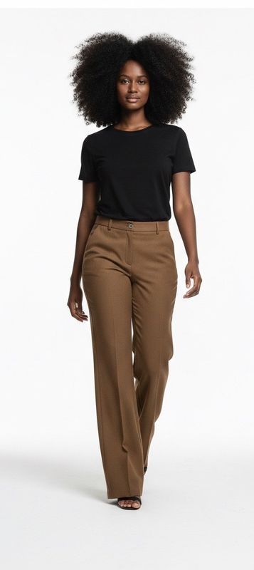 Gaia broek cognac  G43969 5600