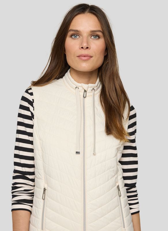 Rabe bodywarmer ecru 56 115870 6636
