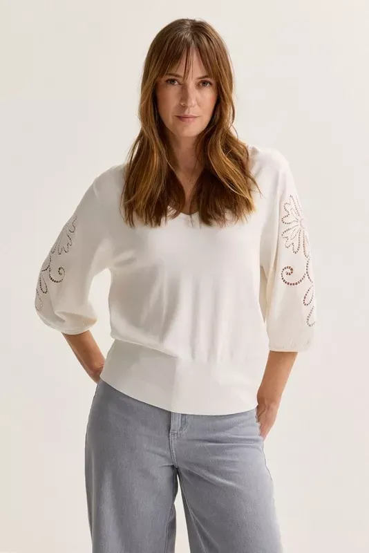 Mayerline pull ecru aagje 5661 300