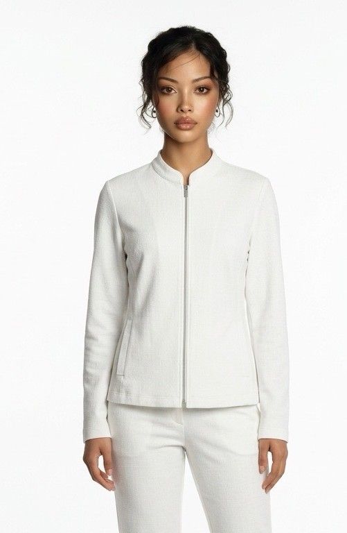 Frank walder gilet wit 203305 000 902