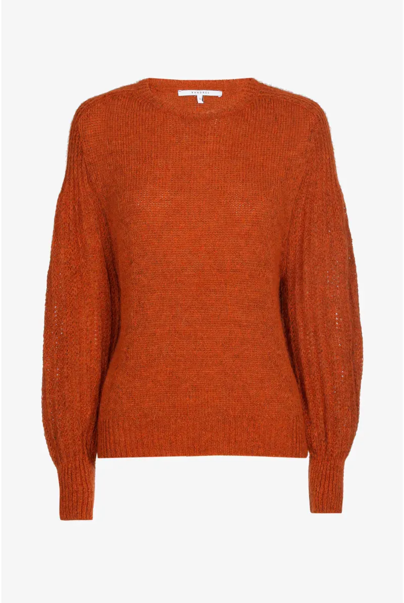 Xandres pull rouille BASILIA 29668-01-1901