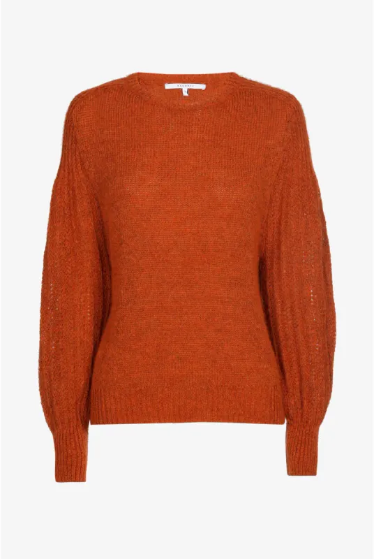 Xandres pull rouille BASILIA 29668-01-1901