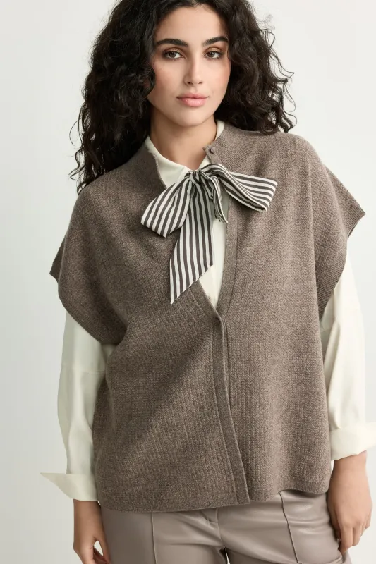 Xandres gilet nerts ARUNA 29589-01-0714