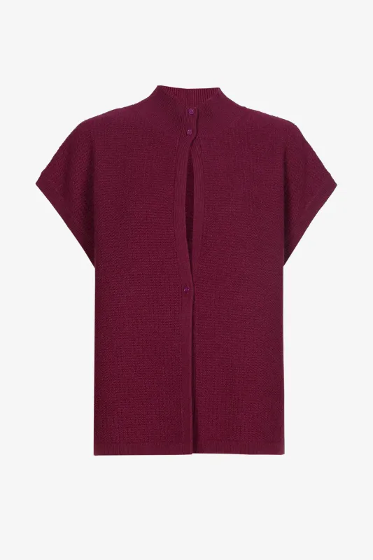 Xandres gilet bordeau ARUNA 29589-01-6680