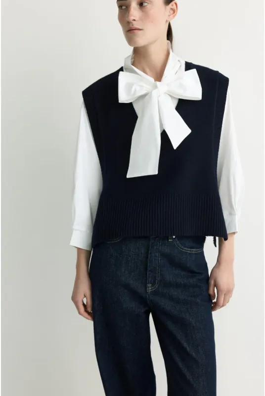 Xandres debardeur blauw AYLA 29591-01-8801