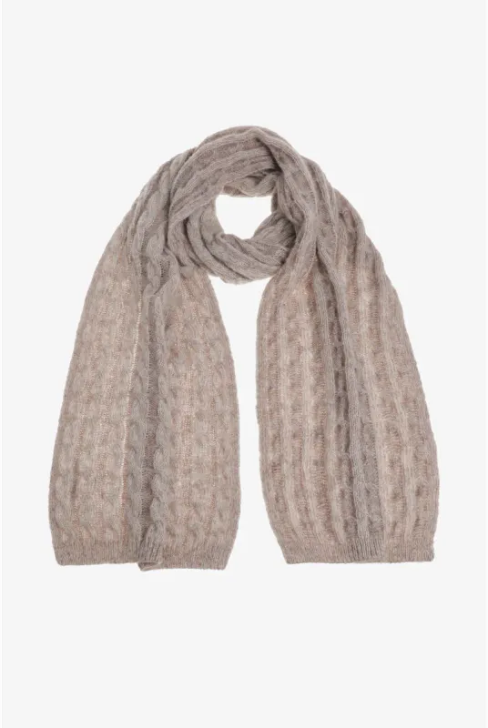 Xandres sjaal beige BICE 29621-01-0655
