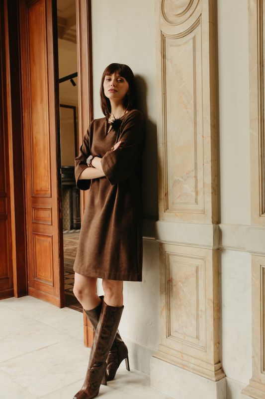 More than that kleed bruin dress lily moro
