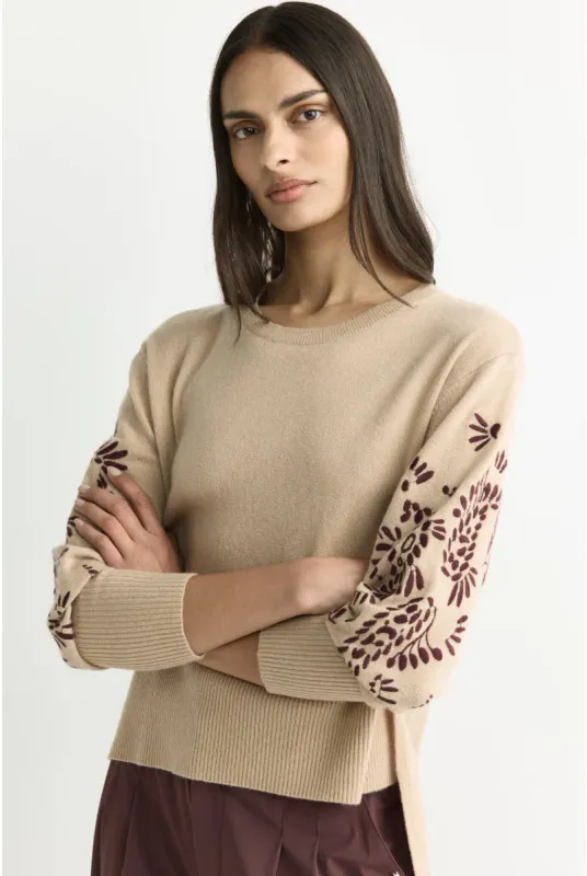 Xandres pull arnes beige ARNES 29606-01-0386