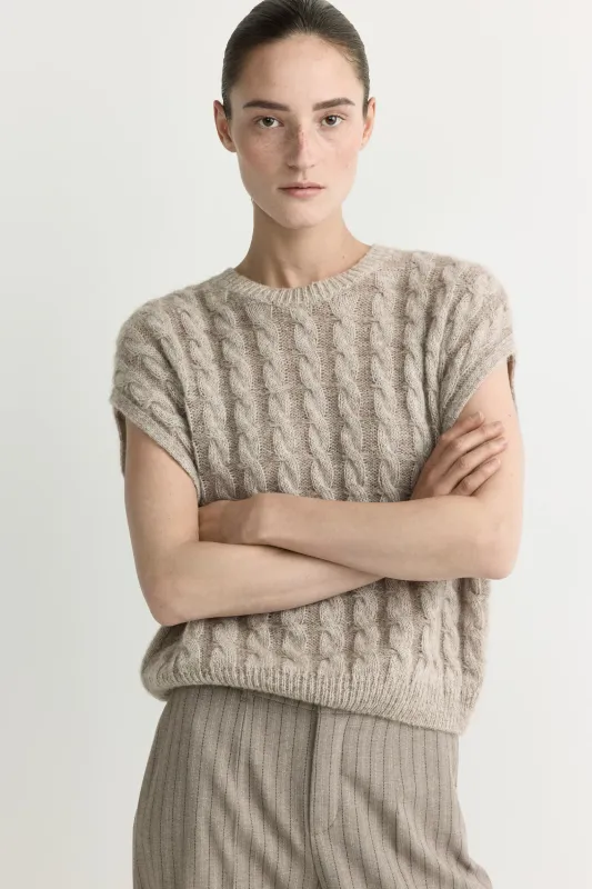 Xandres  debardeur beige BALWINDER 29613-01-0655