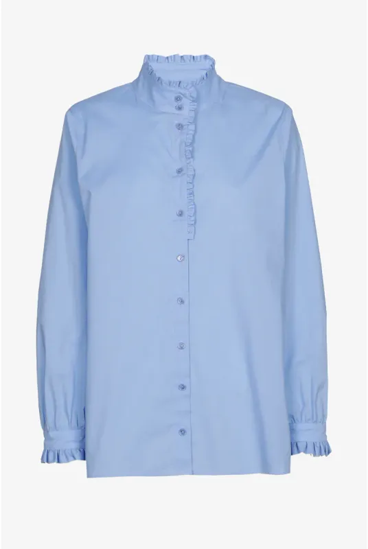 Xandres chemisier blauw HELLA 14621-01-2480