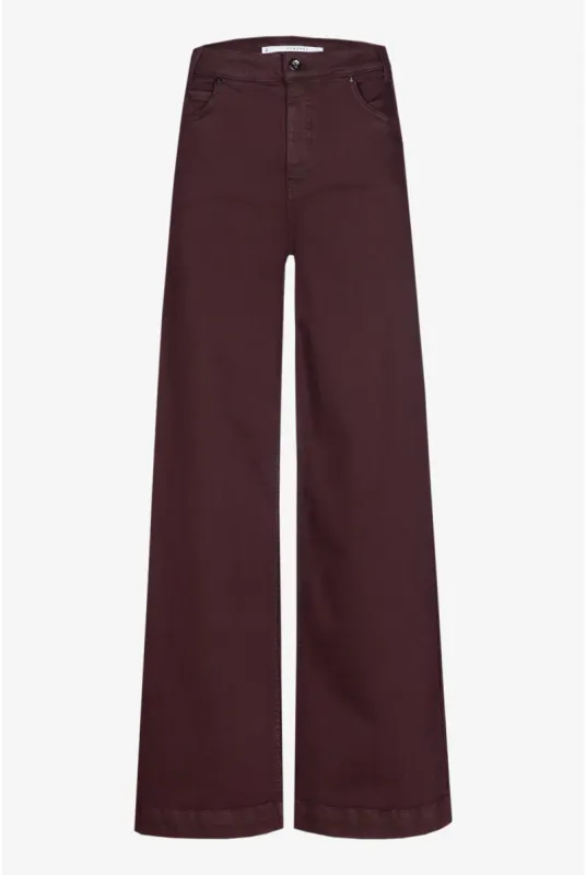 Xandres broek bordeaux jeans PALIS-30 61495-03-0490