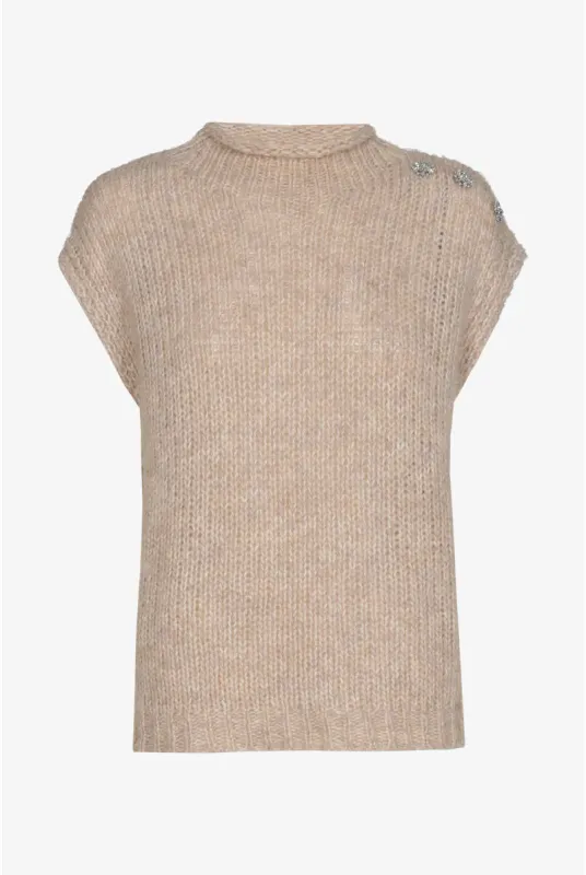 Xandres debardeur beige ALTICUS 29681-01-8836