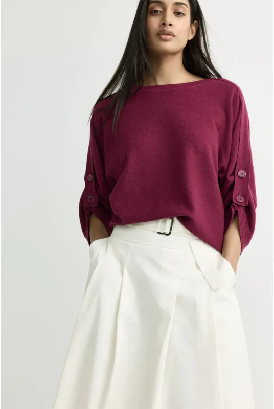 Xandres pull bordeau AGUSTINA 29593-01-6680