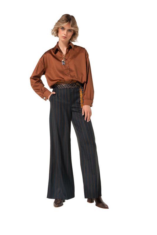 Caroline biss broek gestreept 4579 21