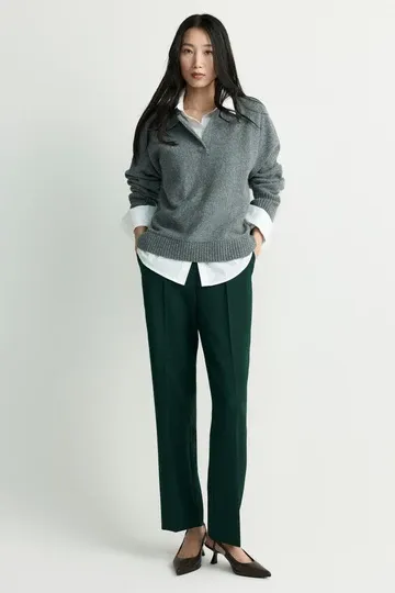 Xandres broek  groen 14498 04 3945