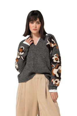 Caroline Biss pull grijs 4263 39