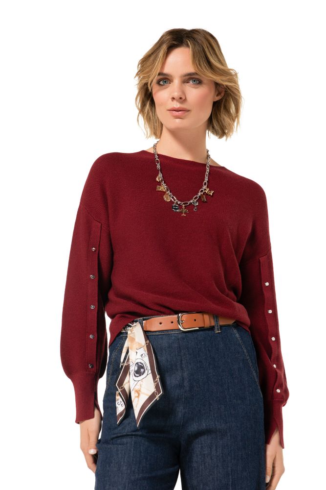 Caroline biss pull steenrood 4258 51