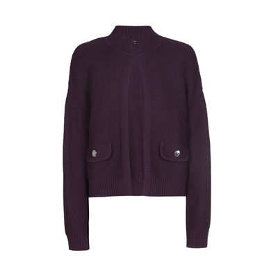 Caroline biss gilet bordeaux 4203 45
