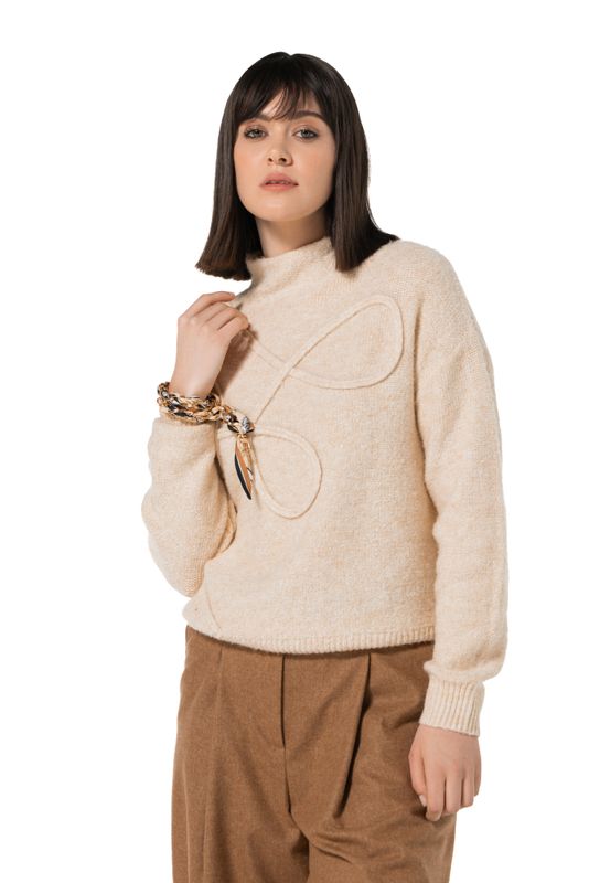 Caroline biss pull ecru 4235 93