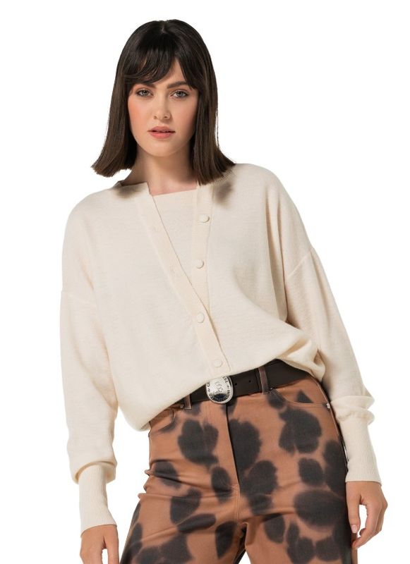 Caroline biss pull ecru 4266 93
