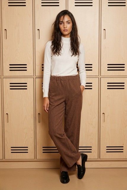 Marie Mero broek bruin 51 tr11 120