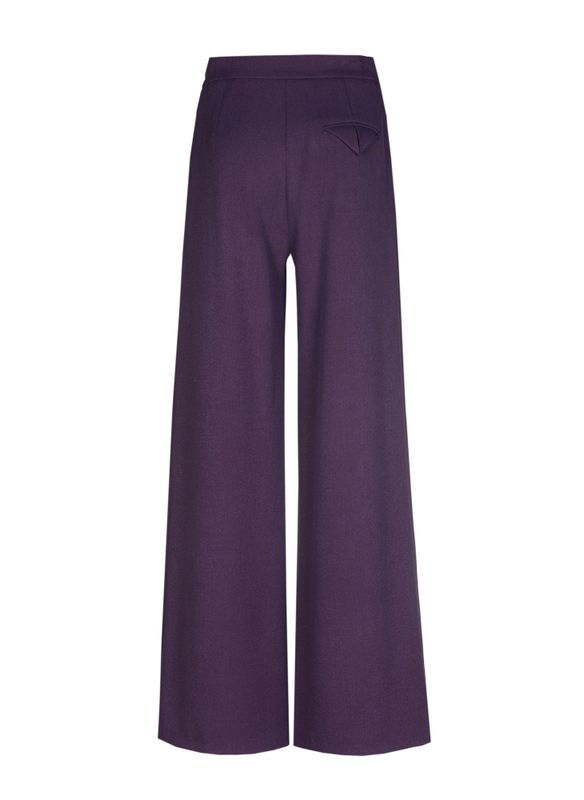 Caroline biss broek paars 4567 44