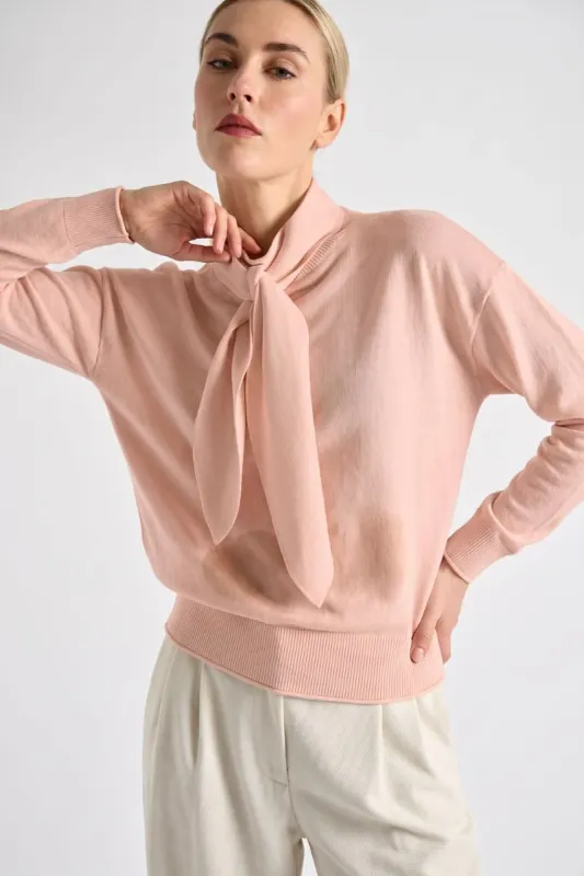 Marie Mero pull rose 500 pu68 ros