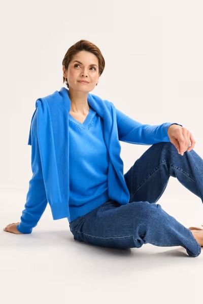 Mayerline pull blauw alec 6615 532