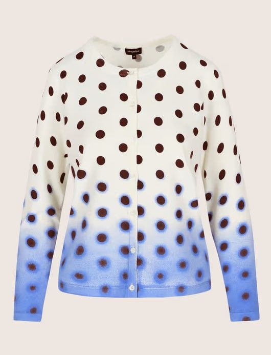 Mayerline gilet aladin ecru bruin blauw aladin 6602 694