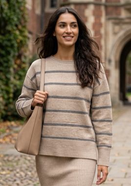 betty barclay pull beige gestreept 5494 2033 7999