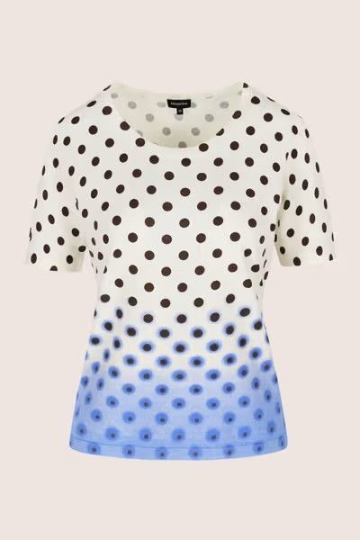 Mayerline pull ecru bruin blauw alana 6602 694