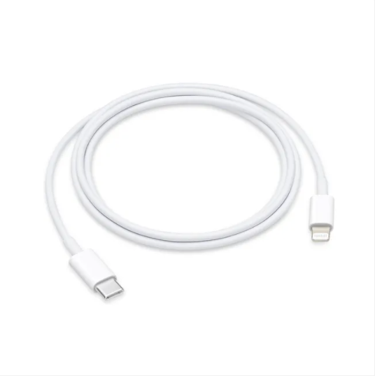 Cable Apple de USB-C a conector Lightning (1m) - Blanco