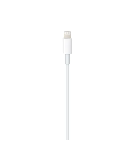 Cable Apple de USB-C a conector Lightning (1m) - Blanco