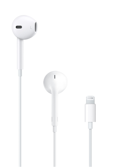 Audífonos EarPods con conector Lightning
