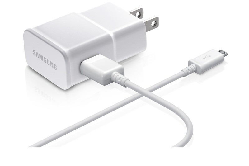 Cargador SAMSUNG Pared 9V Blanco Rapido micro USB