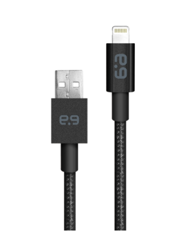 Cable PureGear Lightning trenzado a USB-A
