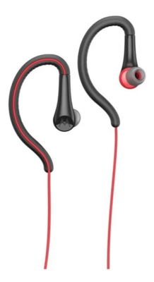 Auriculares Manos Libres Motorola Earbuds Sport In-ear, Color Negro