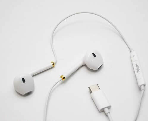 Auricular Spigen SP-A05 Tipo C, Color Blanco